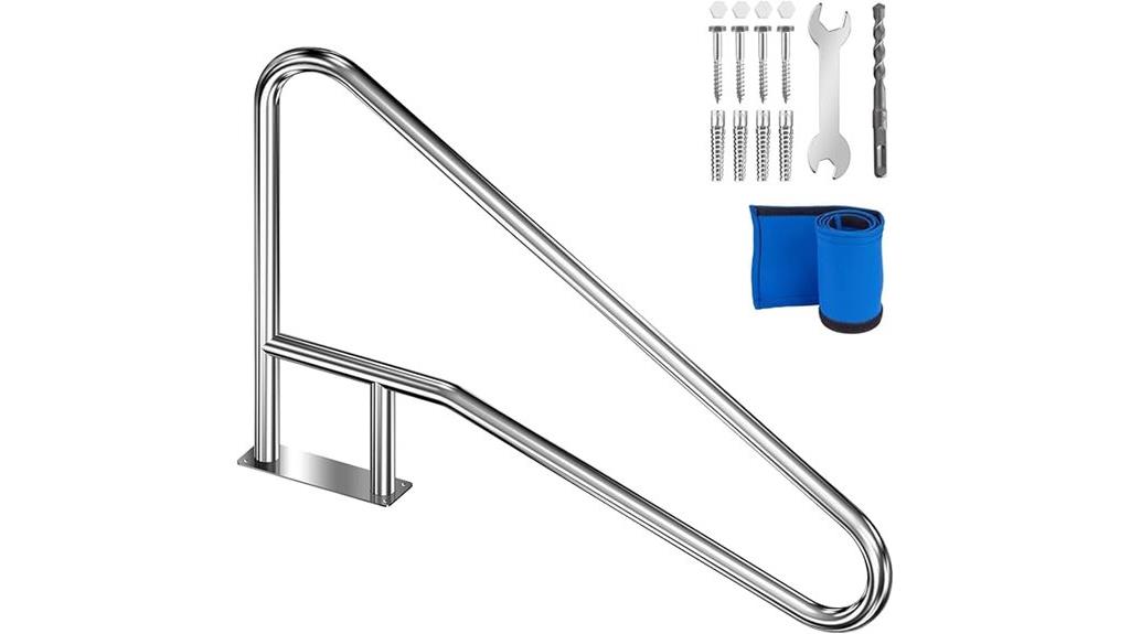 stainless steel pool railing