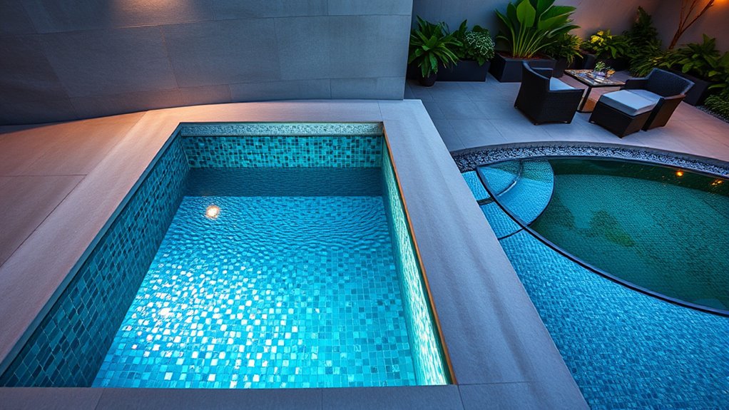 stylish durable pool finishes