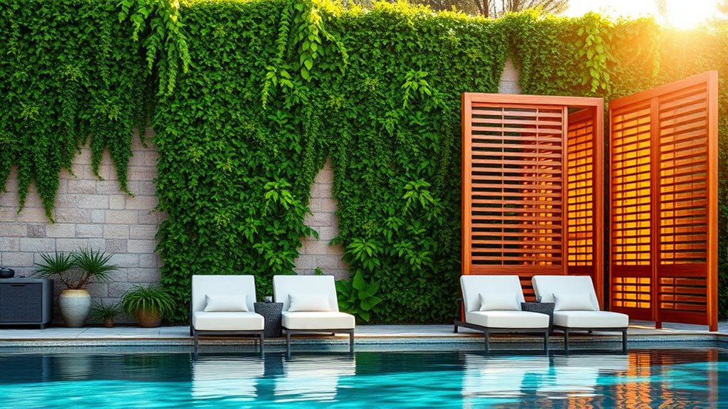 stylish natural inviting outdoor space