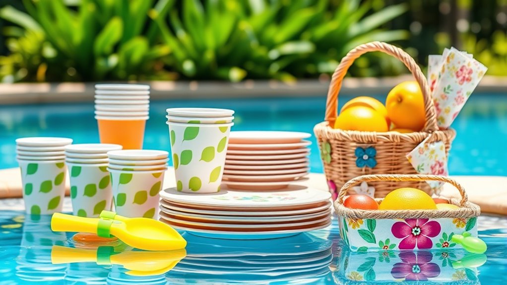 sustainable pool party essentials