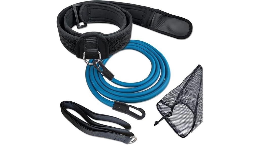swim tether with resistance