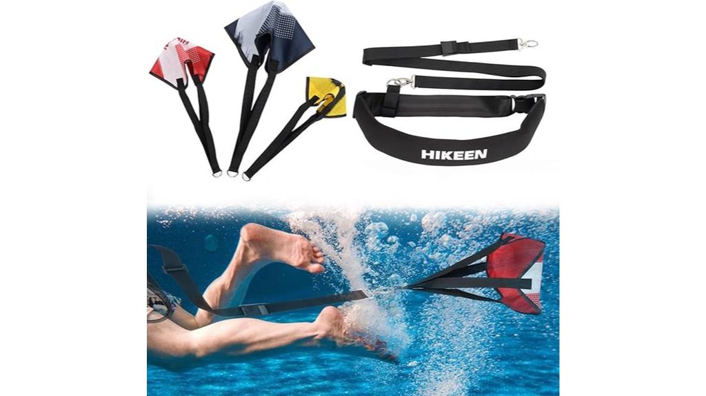 swimming parachute resistance set