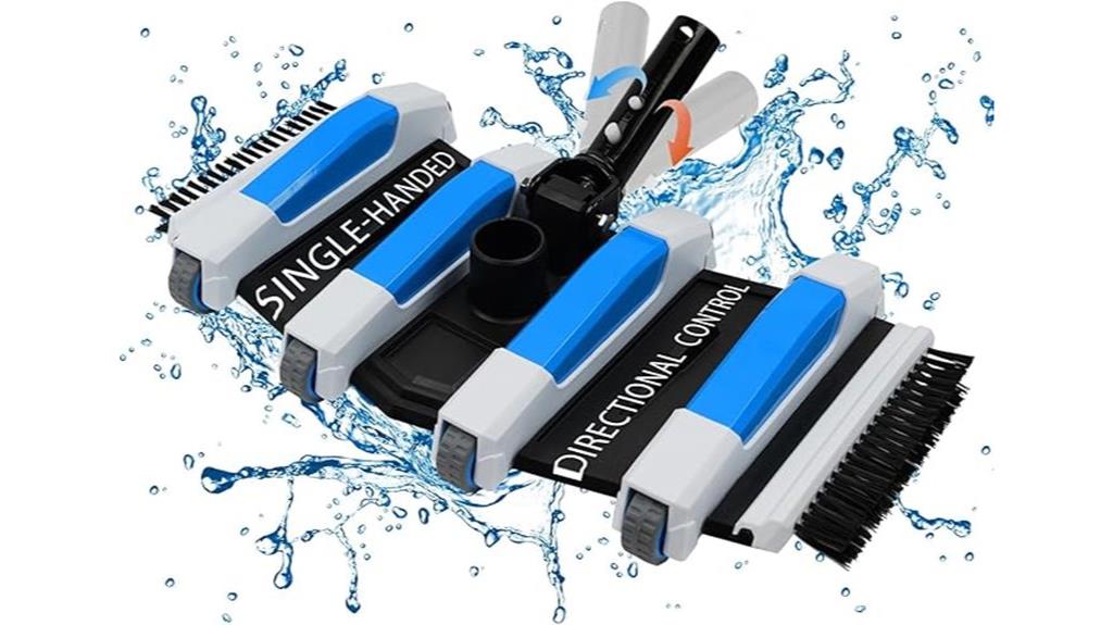 swivel handle pool vacuum