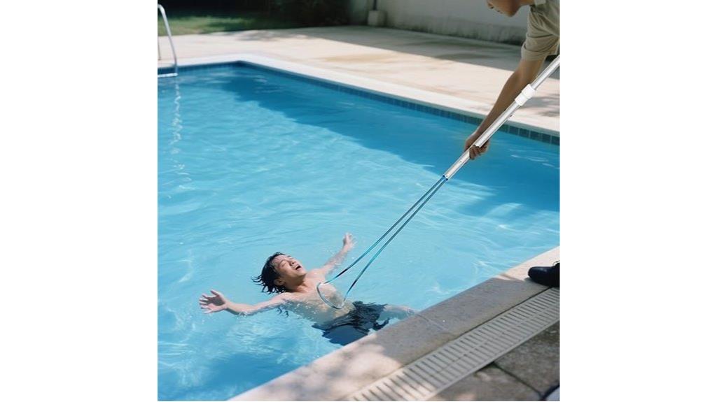 telescopic aluminum rescue pole