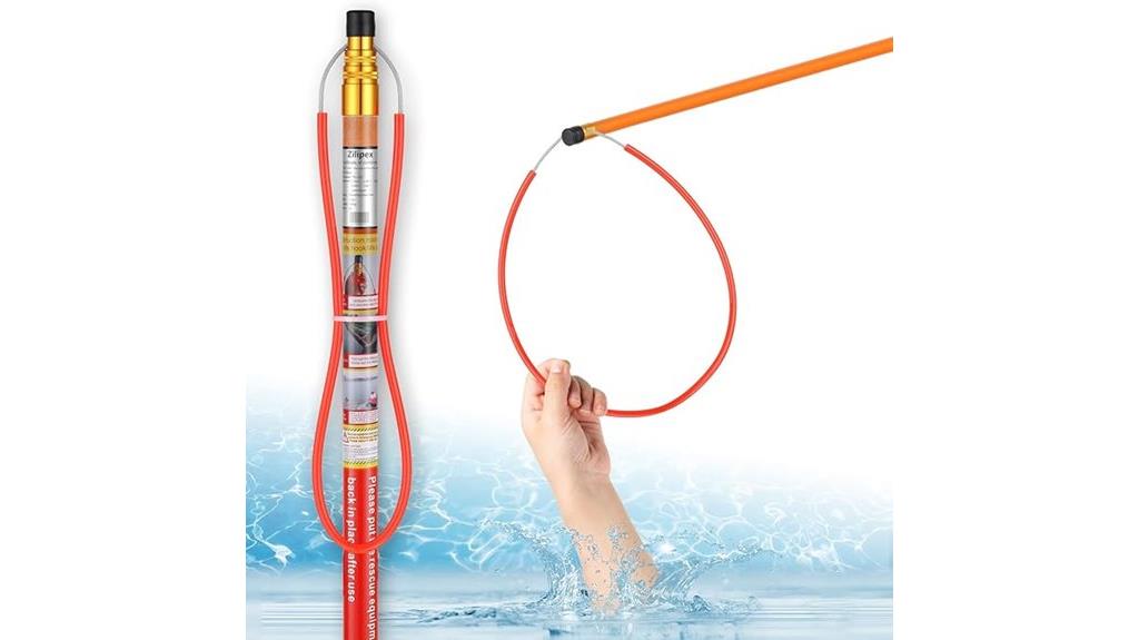 telescopic pool rescue hook