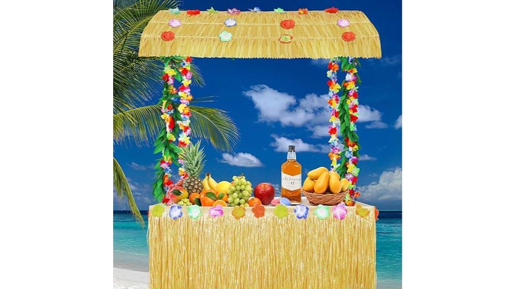 tiki hut kit decorations