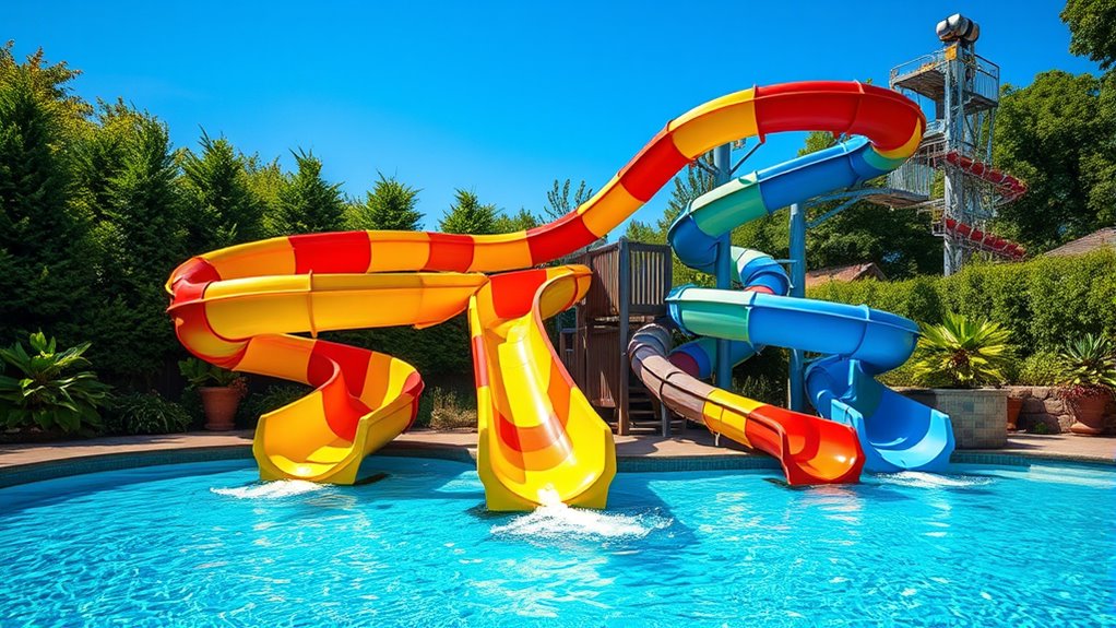 top backyard pool slide options