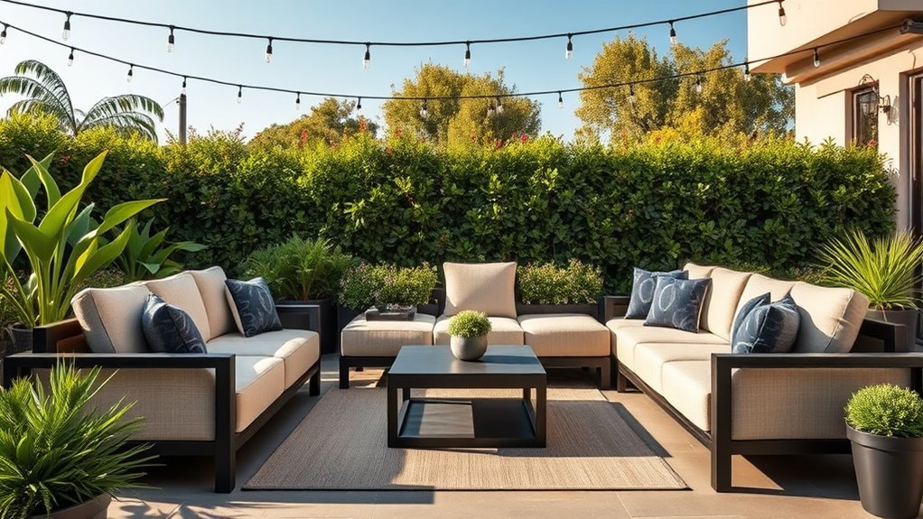 top outdoor sectional sofas
