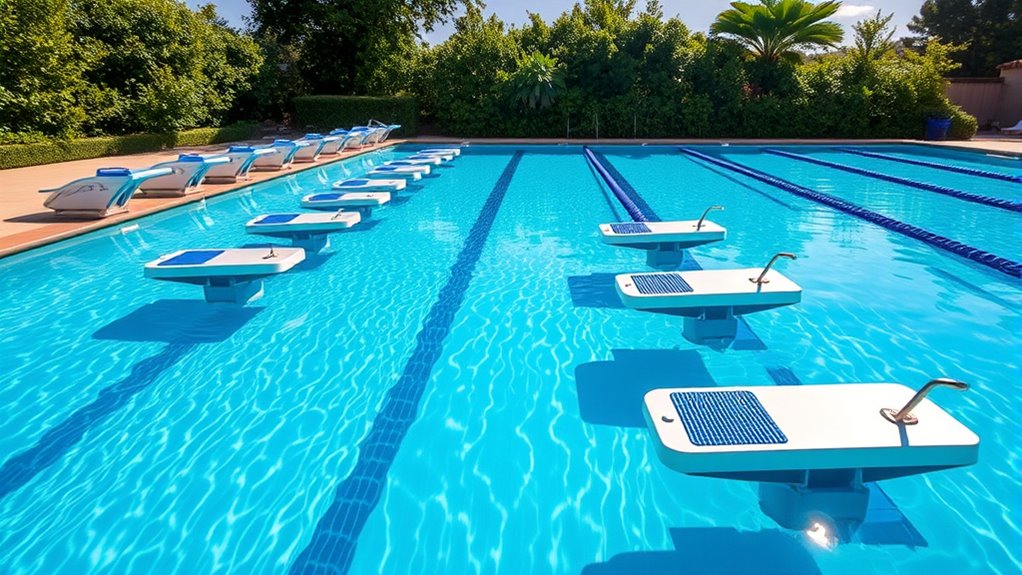 top pool diving blocks