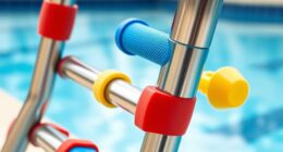 top pool ladder bumpers