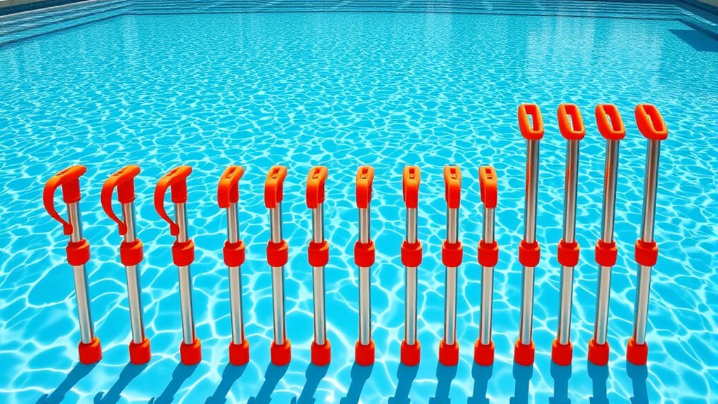 top pool rescue poles