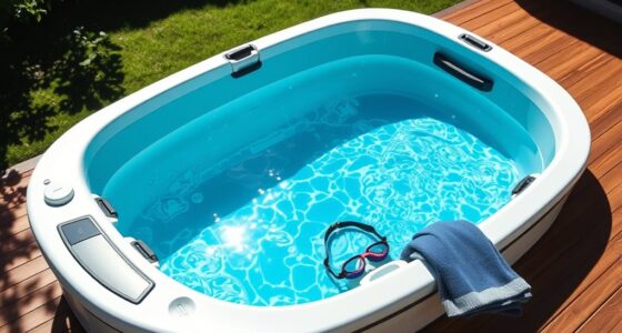 top portable swim spas