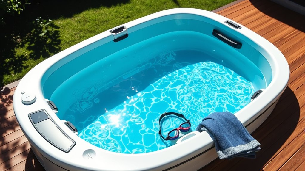 top portable swim spas