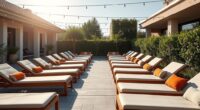 top stylish patio lounges