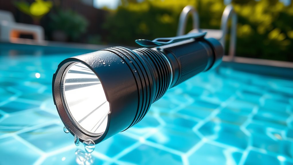 top waterproof pool flashlights