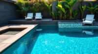 trendy small pool designs