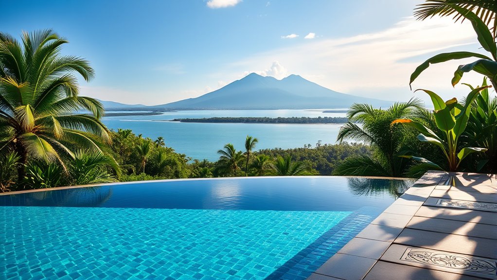 triangular bali luxury oasis