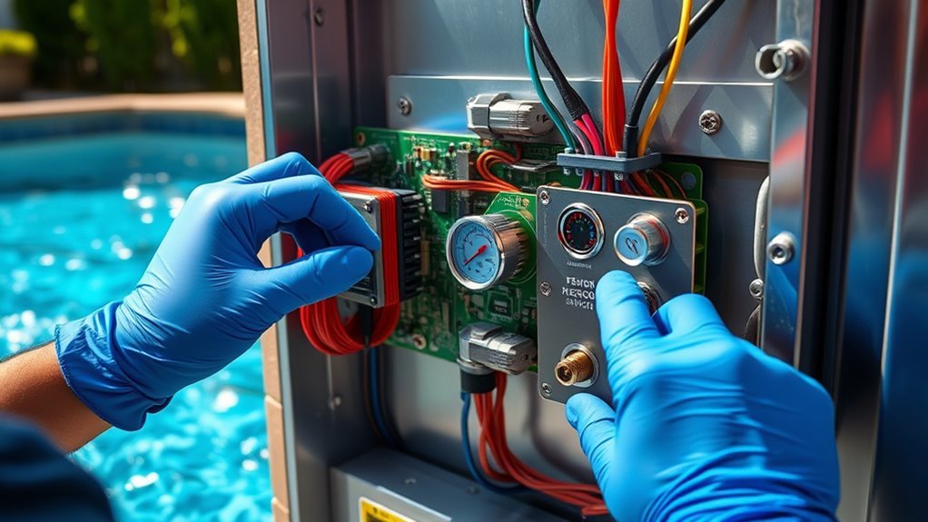 troubleshoot sensor and thermostat