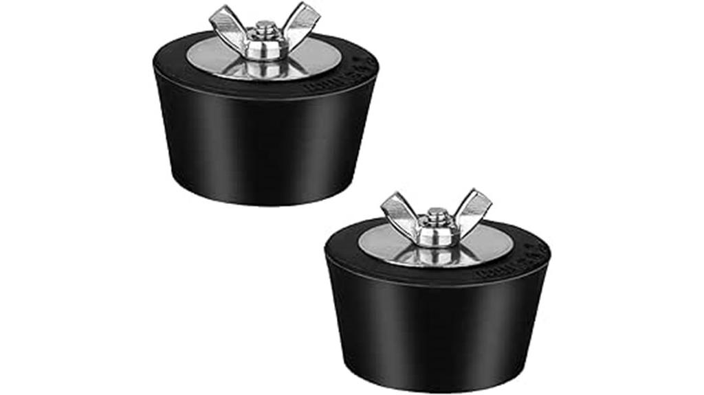 two inch pool pipe plugs