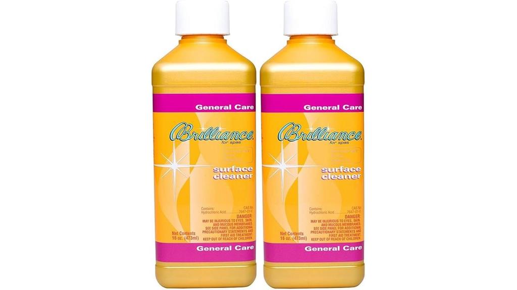 two pack spa cleaner