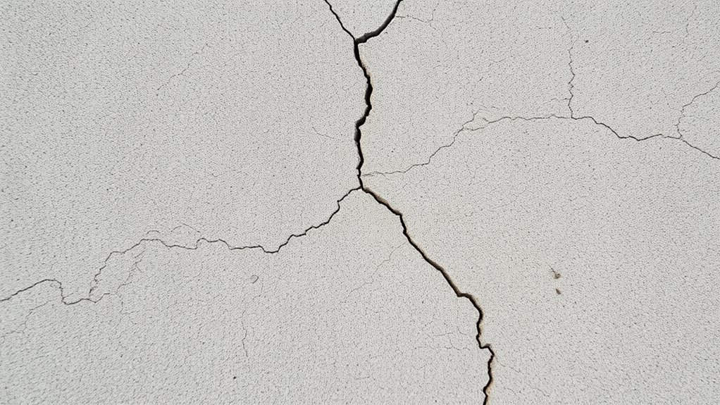types of concrete pool cracks