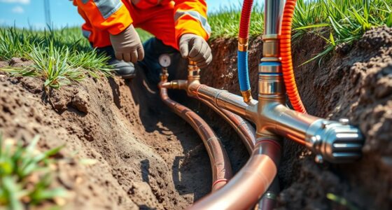 underground plumbing pressure testing