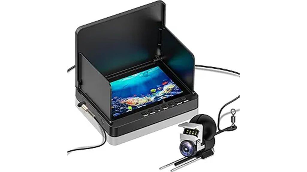 underwater infrared camera display