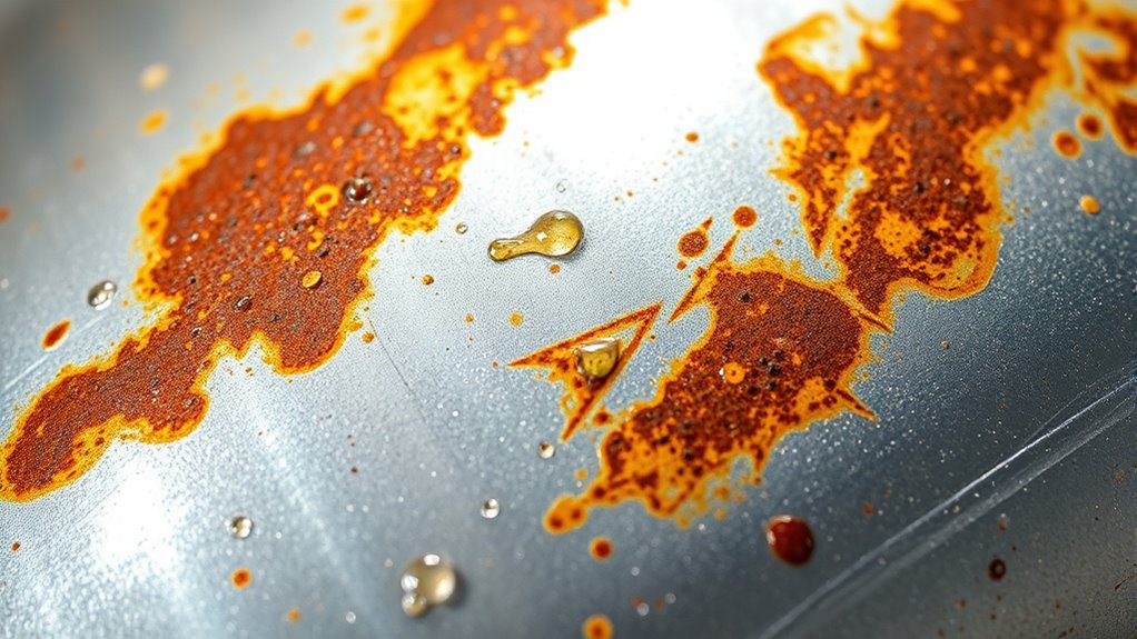 vinegar cleans rust effectively