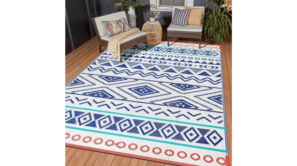 waterproof 6x9 outdoor rug
