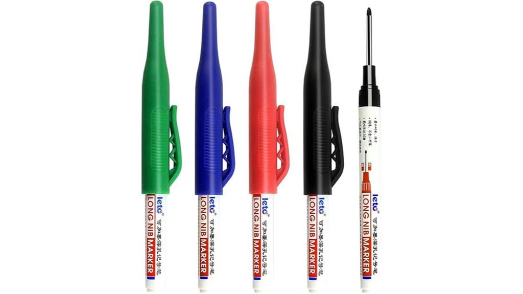 waterproof colorful marker set