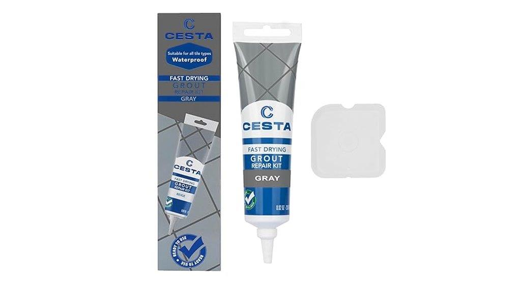 waterproof fast drying grout kit