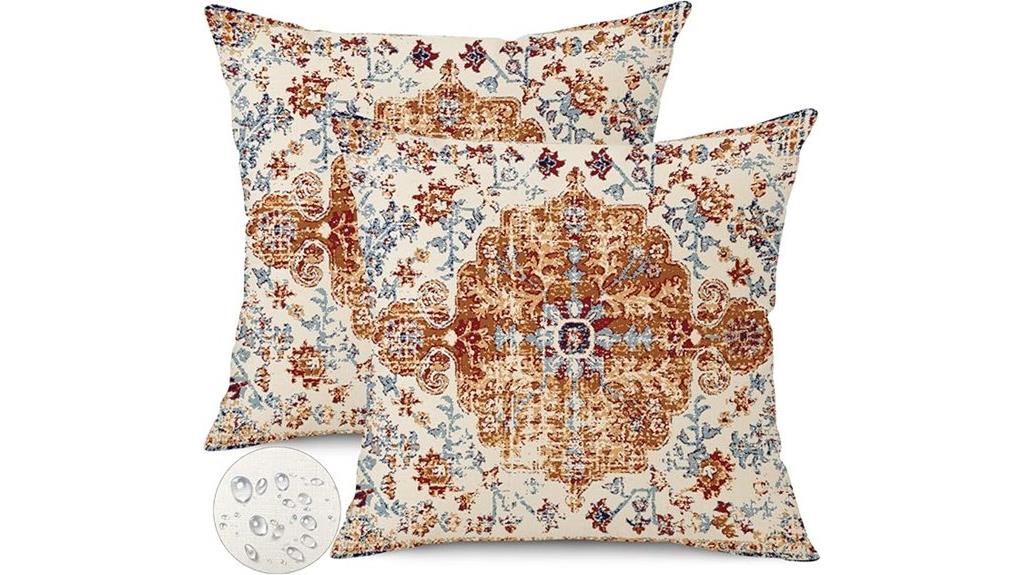 waterproof outdoor pillow set