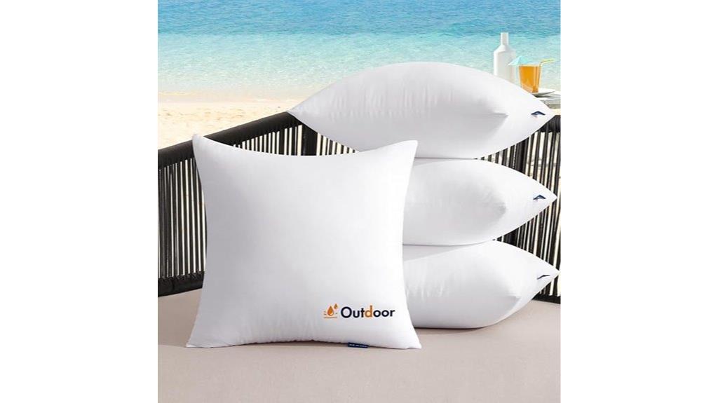 waterproof outdoor pillow set