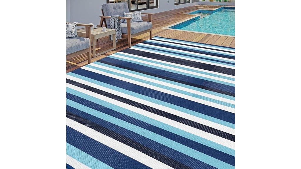 waterproof outdoor straw rug