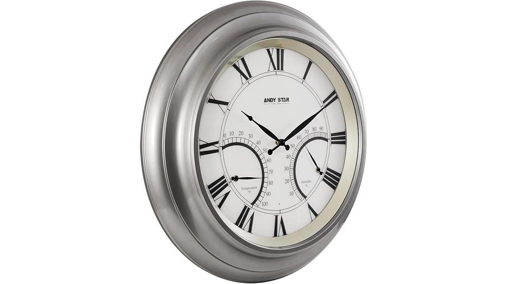 waterproof wall clock