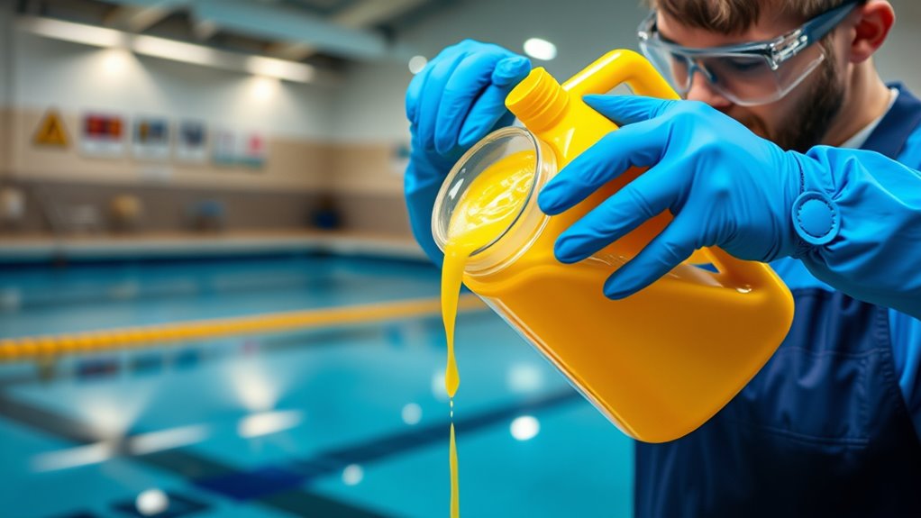 wear protective chemical gear
