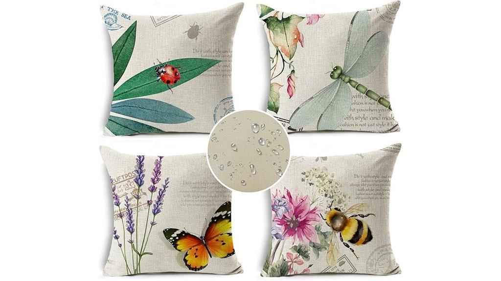 weatherproof garden pillow covers