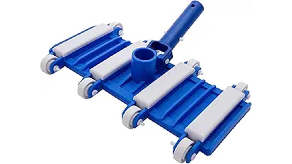 wheeled pool vacuum head