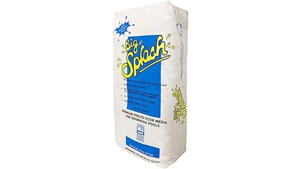 white 12 pound pool filter