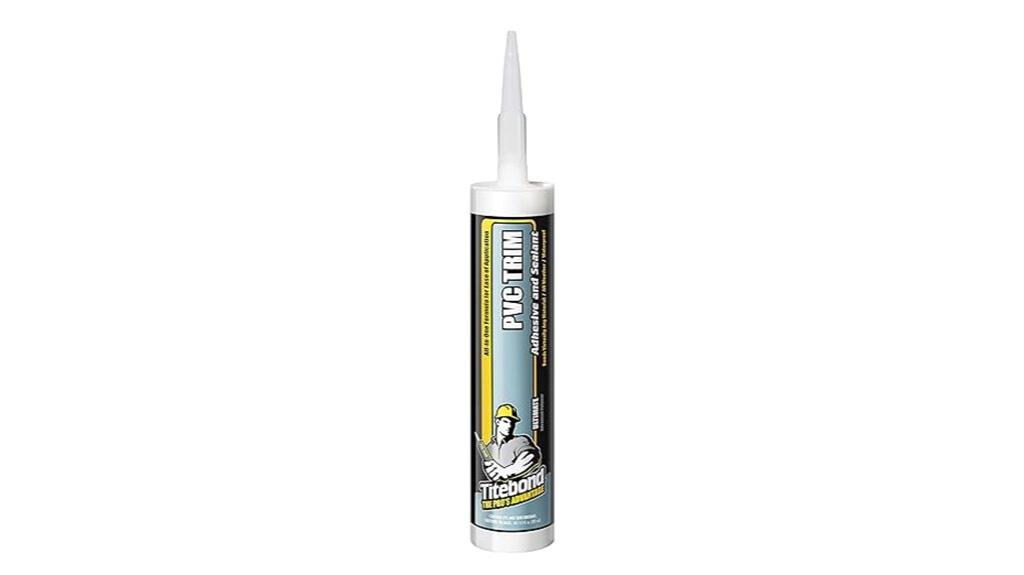 white pvc trim sealant
