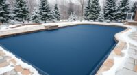 winter pool cover options