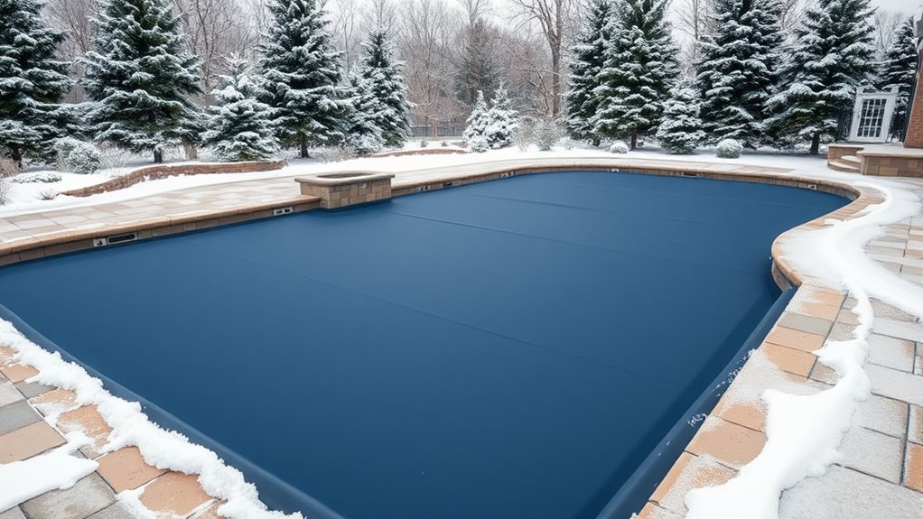 winter pool cover options