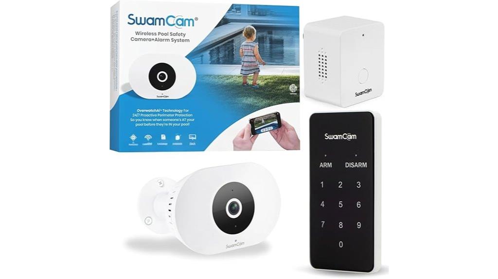 wireless pool security camera