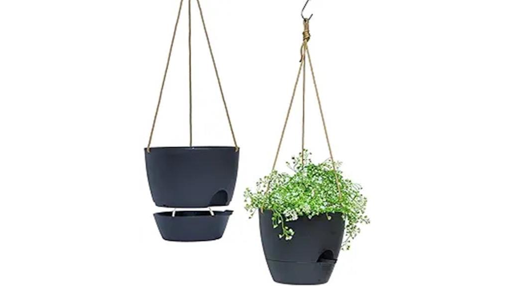 10 inch hanging planters