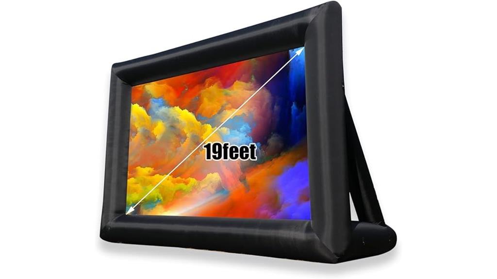19ft inflatable movie screen