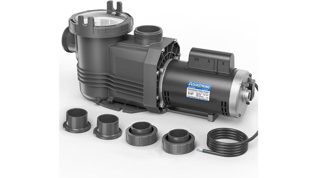 3 hp 220v pool pump