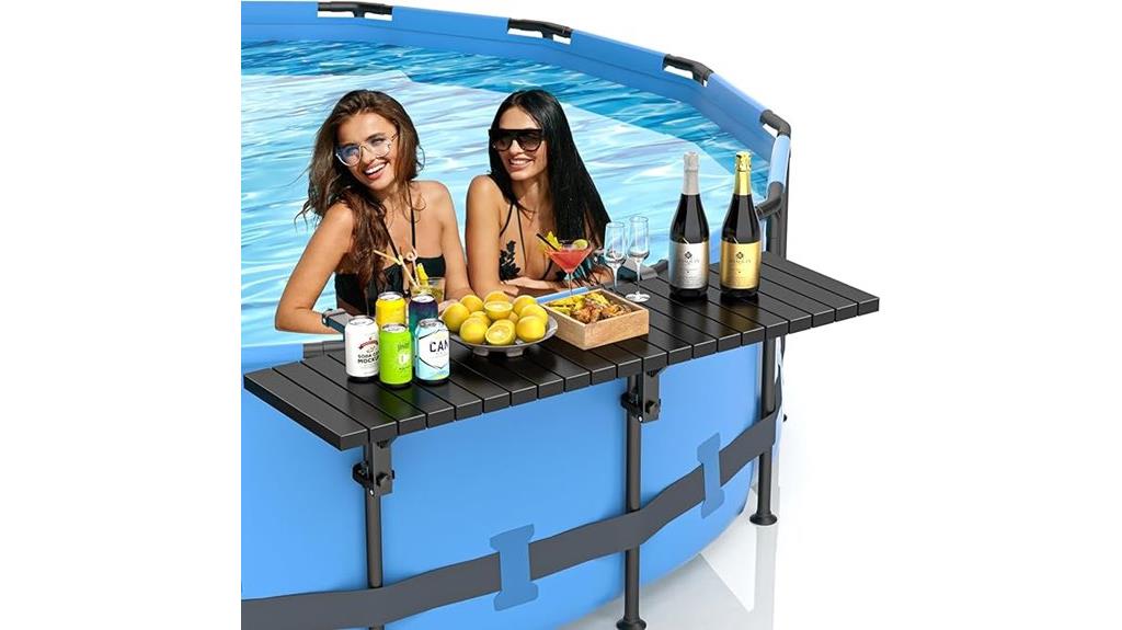 above ground pool bar