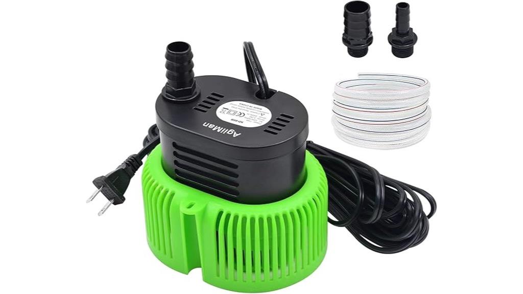 above ground pool cover pump