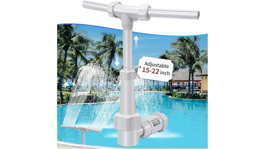 above ground pool fountain patent