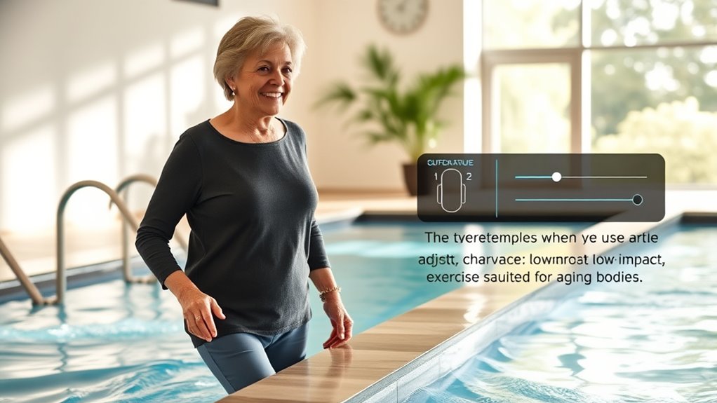 adaptive aquatic fitness features